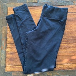 Pink Victoria Secret Black Leggings. Size: Medium